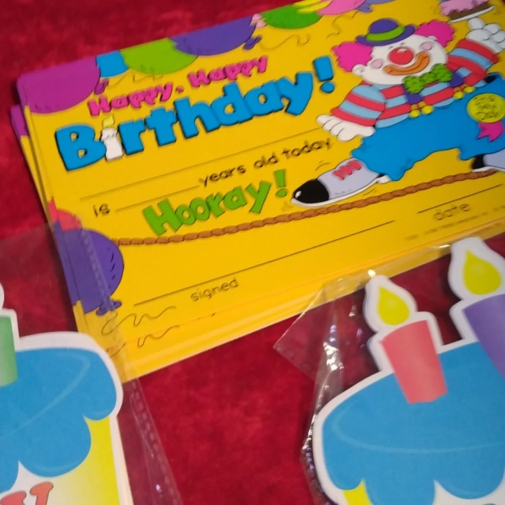 Happy birthday certificate lot!!!¡!!